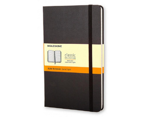 Блокнот Moleskine Classic Pocket A6 96 листов черный в линейку на сшивке (90x140 мм)